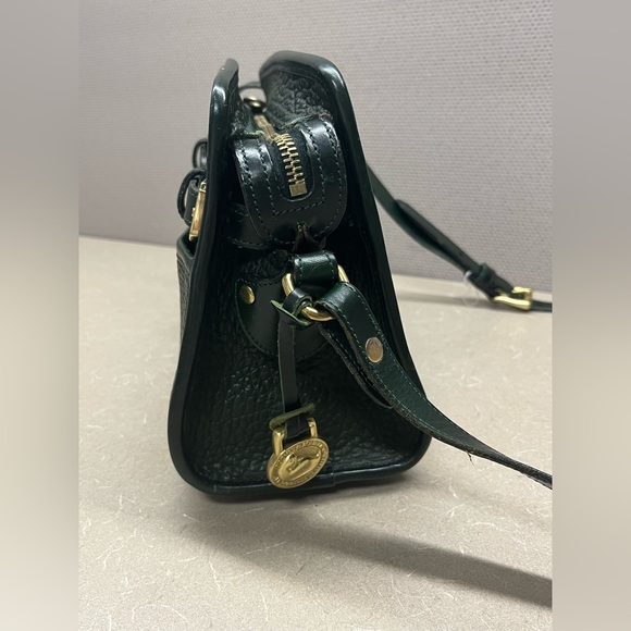 Dooney & Bourke Florentine All-Weather Leather Crossbody Bag Dark Green USA - Picture 6 of 14